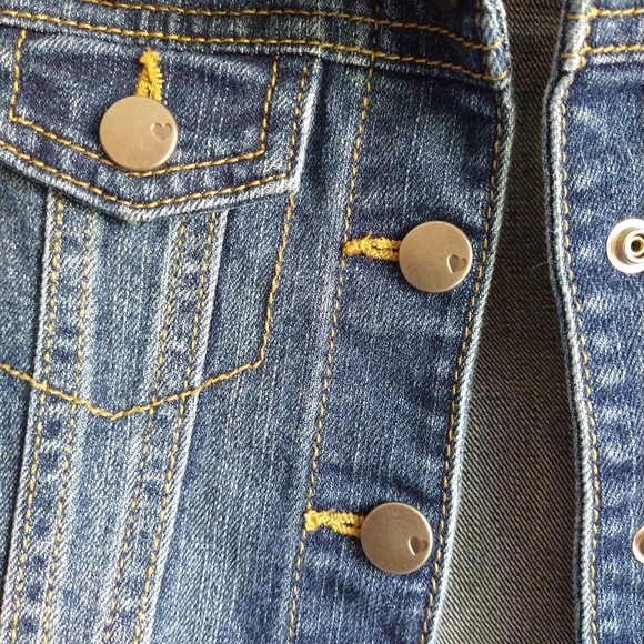 The Children's Place 3T Cropped Jean Jacket - Picture 5 of 6